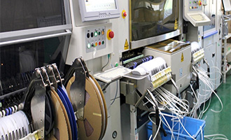 SMT表面実装の様子